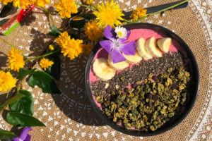 Smoothie bowl chocolat