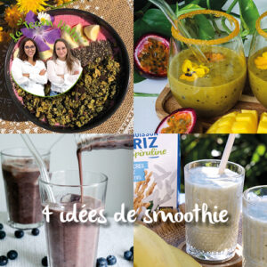 4 IDÉES DE SMOOTHIE RAFRAICHISSANT HEALTHY RAPIDE