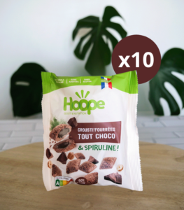 photo d'un paquet de céréales fourrées tout choco