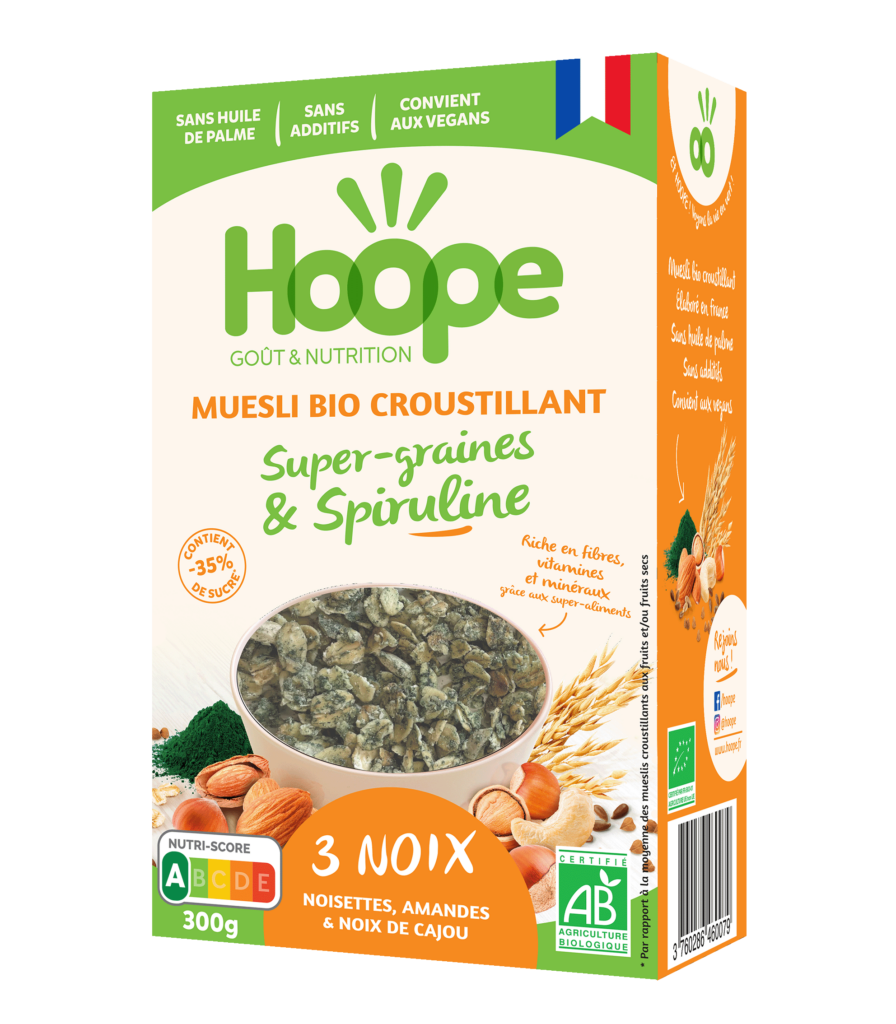 MUESLI 3 NOIX SPIRULINE ANCIENNE VERSION