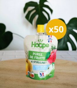 Compotes pommes bananes x 50